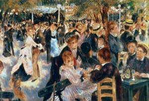 球在1876年的红磨坊（Moulin de la Galette）